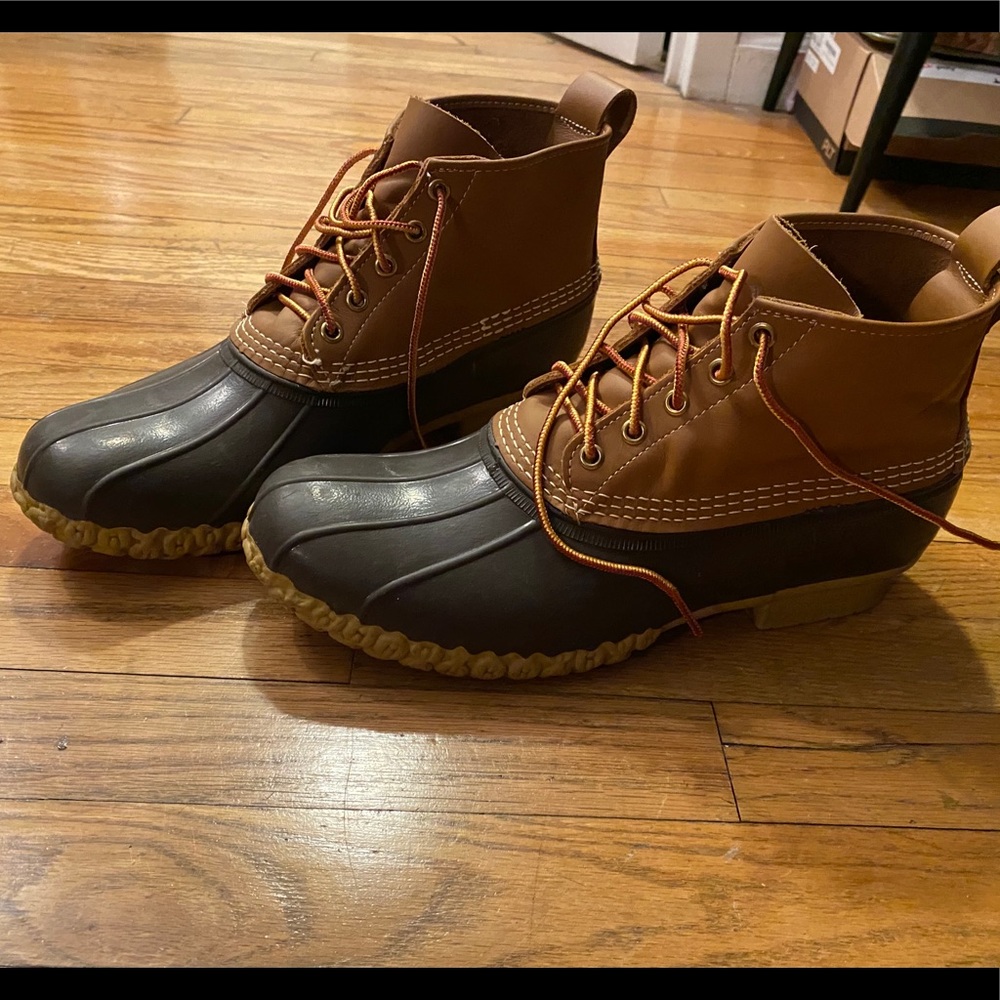 LL Bean Mens Duck Boots size 11.5